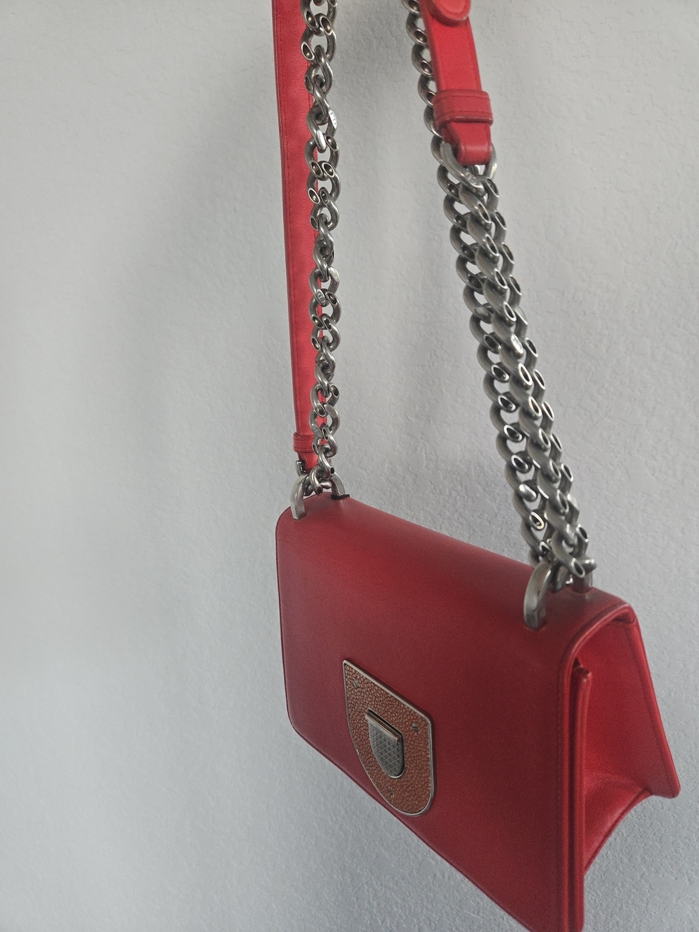 Christian Dior Mini Bag – Red Leather - Picture 11 of 15